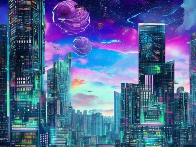 未来科技动态设计素材墙纸