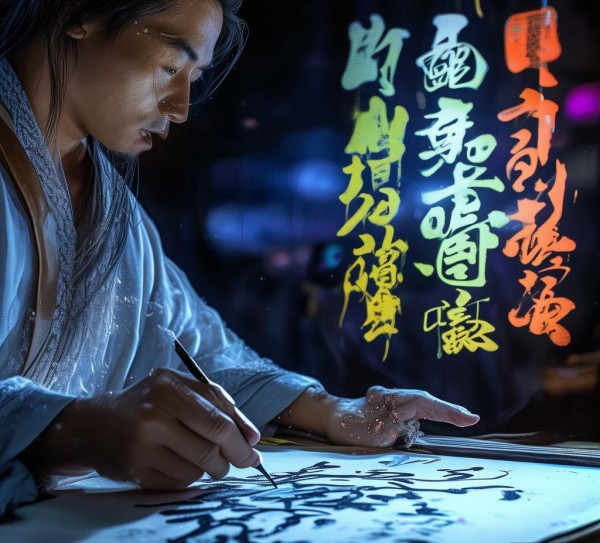 传统书法与创新科技,书写未来 传统书法与创新科技,书写未来